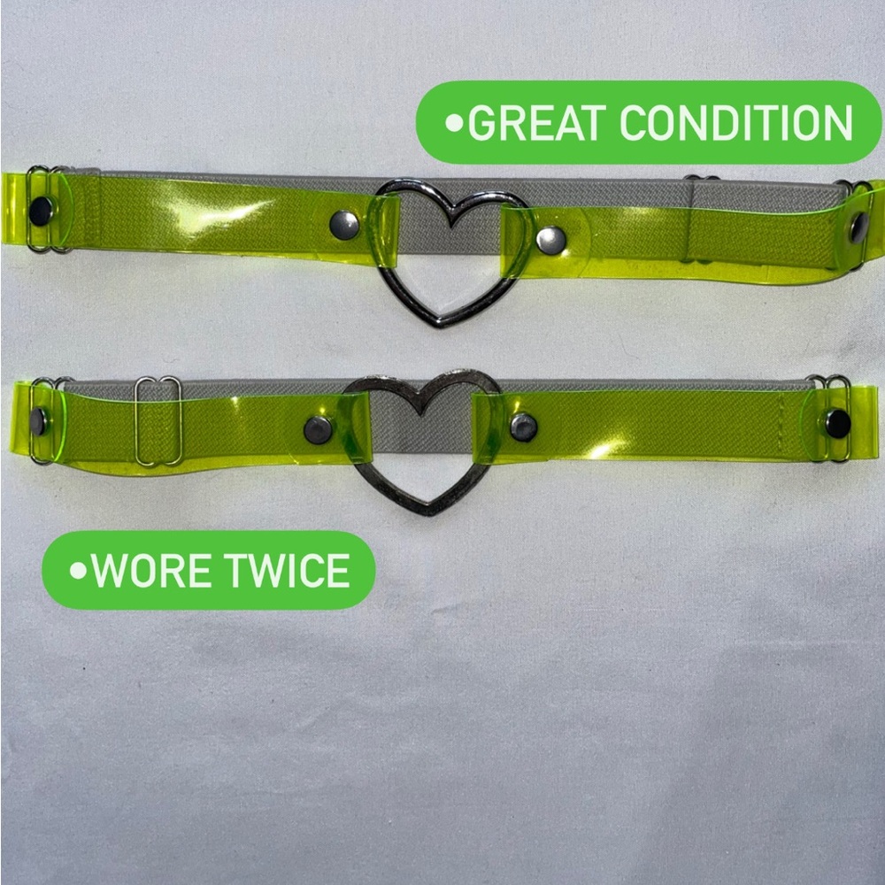 Leg garters from AMAZON